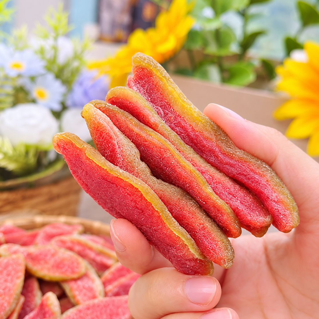 ✨Say goodbye to sugar spikes! 💐Satisfy your cravings with our fiber-rich Red Guava slices-QZE
