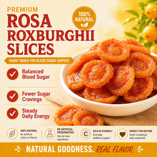 🧑‍⚕️💯Say goodbye to sugar spikes! 🌿Support healthy glucose metabolism with Rosa Roxburghii Slices- QZE