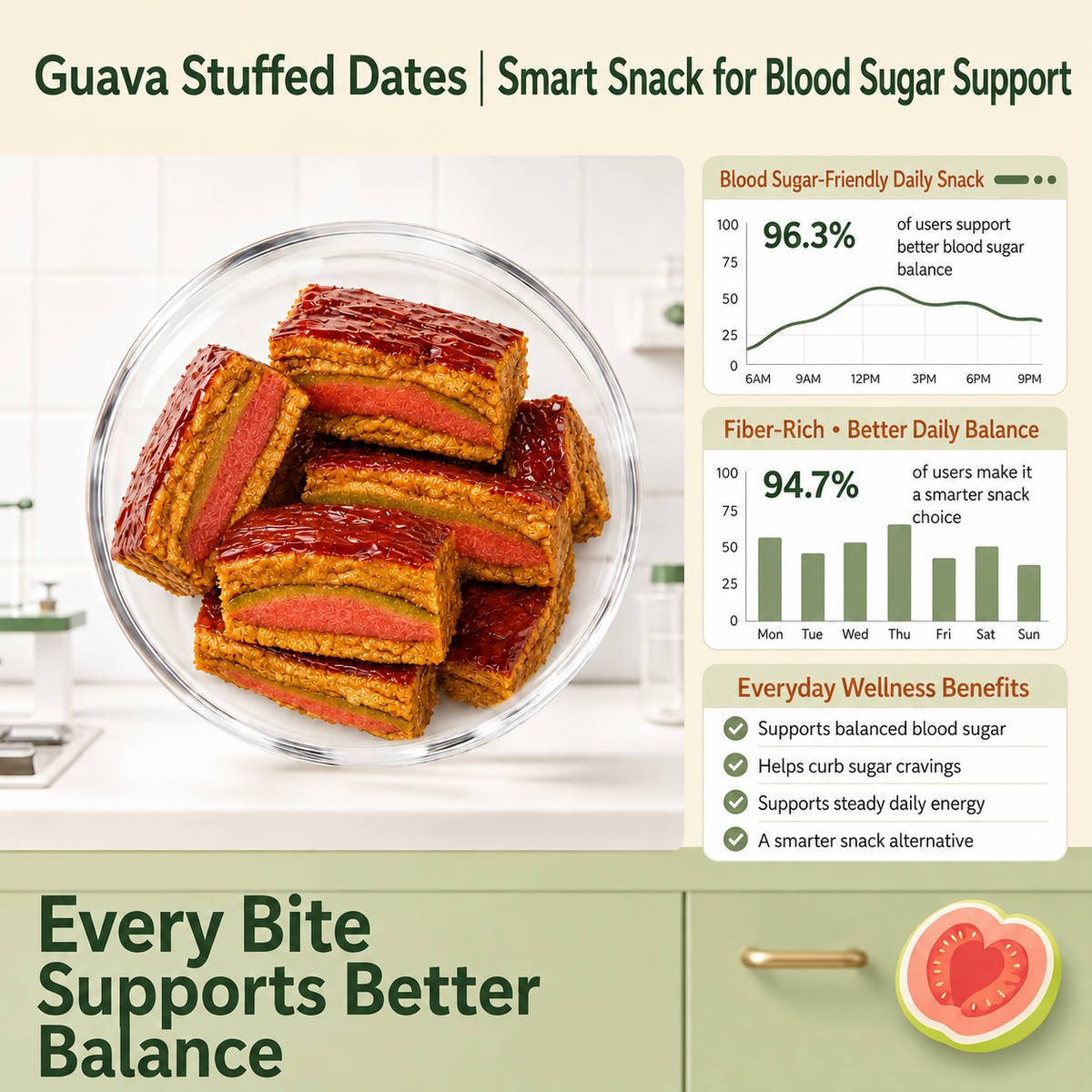 🎉✨Sweet Cravings, Solved Naturally 🍰 A delicious fruit-based snack that keeps you satisfied and supports your healthy lifestyle - QZE